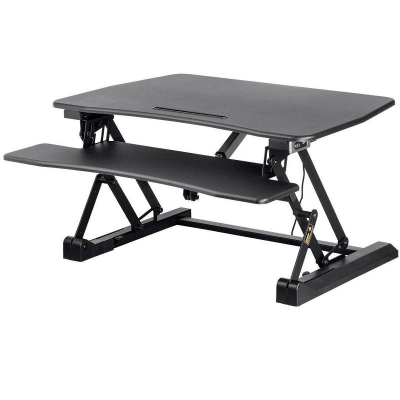 Monoprice Black Electric Height Adjustable Standing Desk Converter