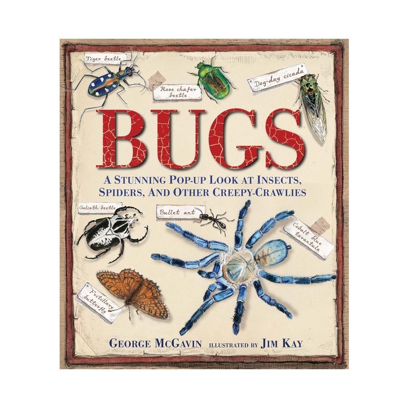 Bugs Pop-Up Hardcover Book on Insects and Spiders