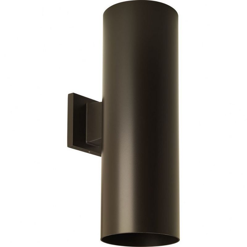 Antique Bronze Dimmable LED Outdoor Wall Cylinder Light