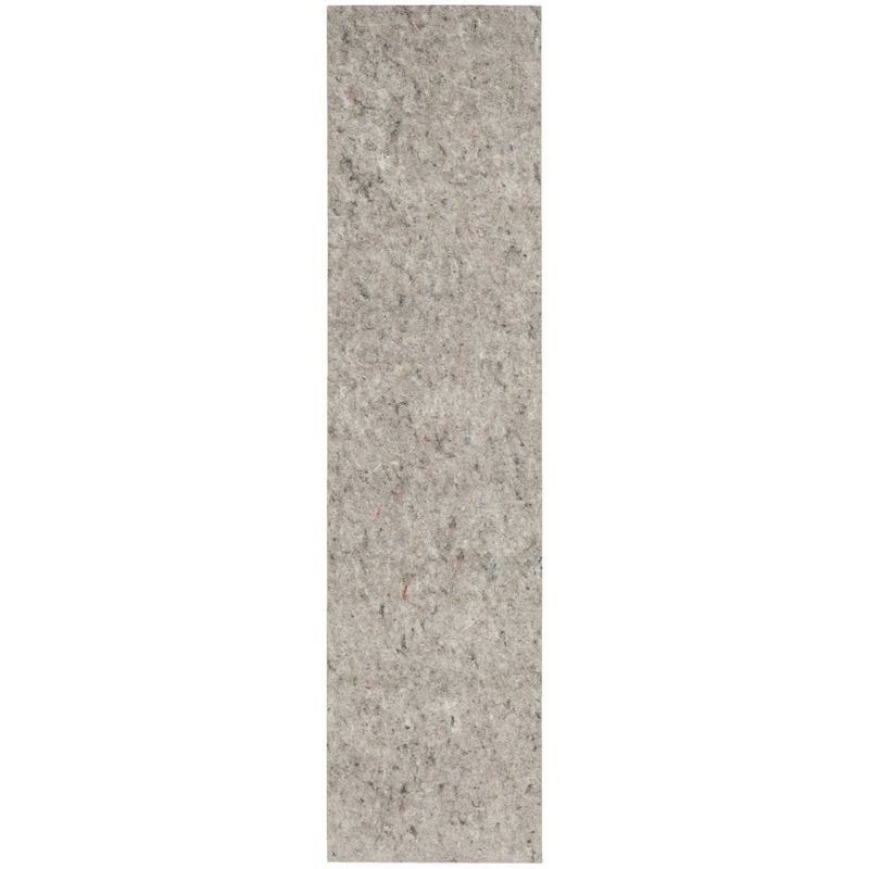 Cushioned Dual-Surface Rug Pad in Grey, 2' x 8'