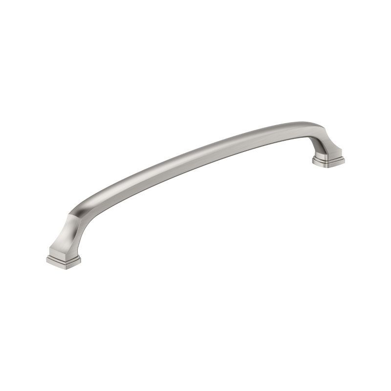 Satin Nickel 10'' Modern Industrial Cabinet Pull