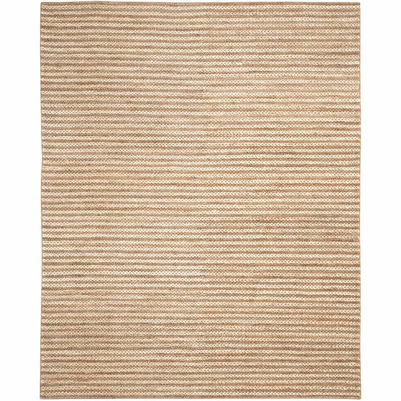 Handwoven Natural Jute 10' x 14' Reversible Area Rug