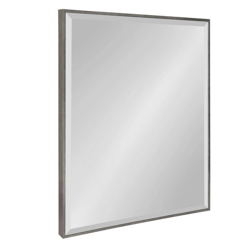 Rhodes Modern Full-Length Rectangular Silver Dresser Mirror