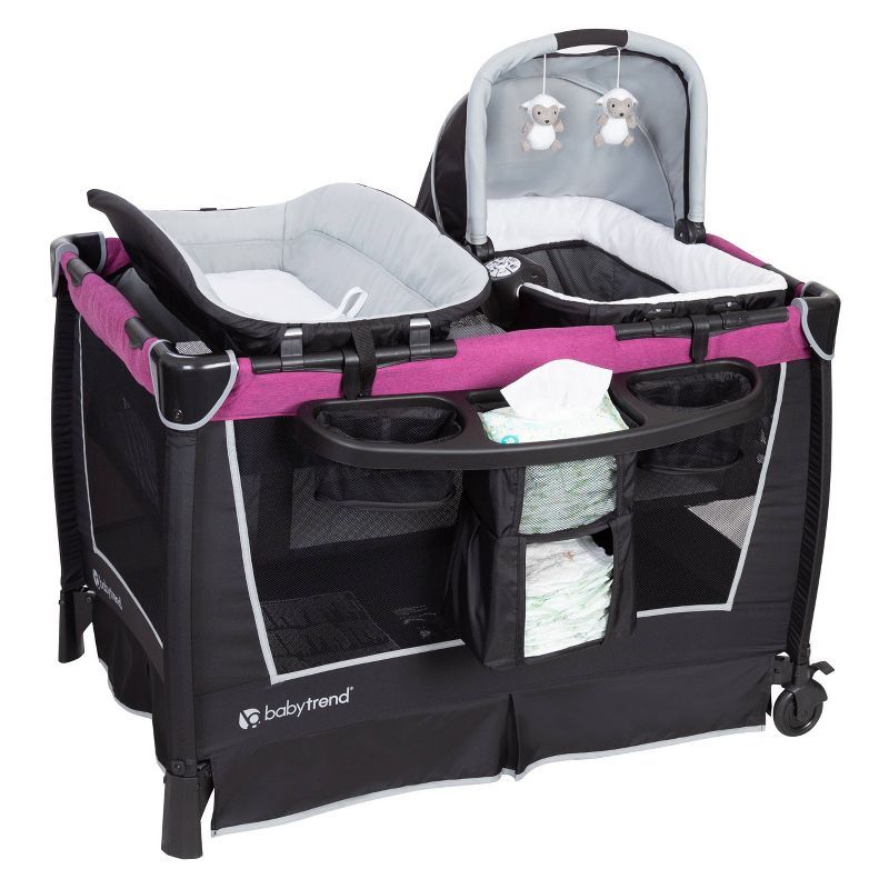 Mulberry Portable Nursery Center with Bassinet and Changing Station