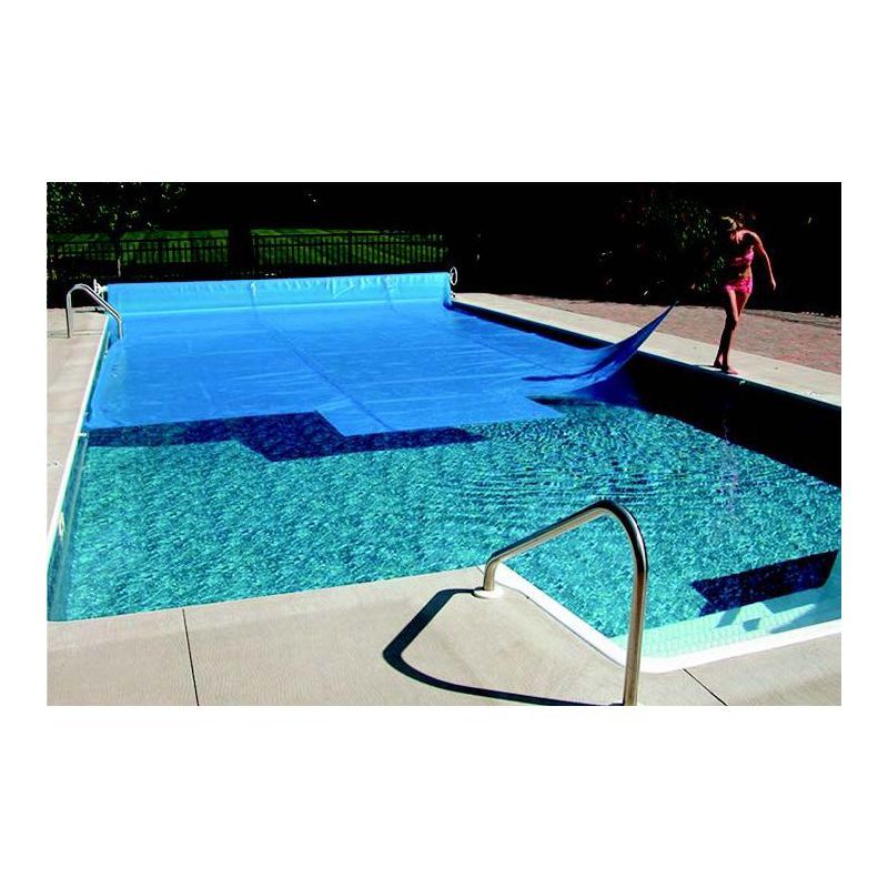 18' Blue Round Heat Wave Solar Pool Blanket Cover