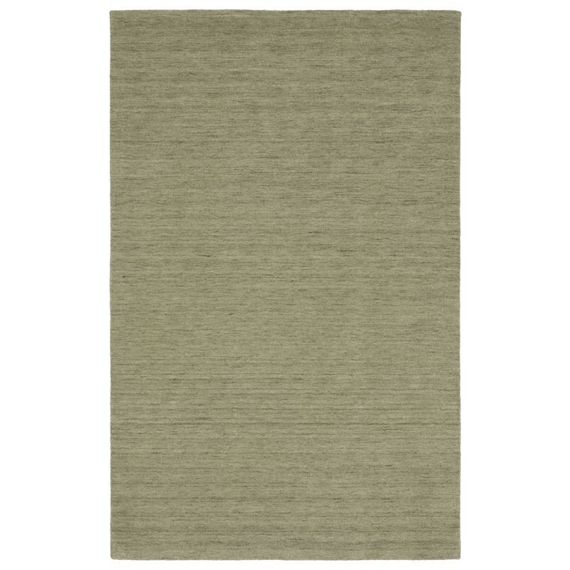 Aniston Sage Green Hand-Tufted Wool 5' x 8' Area Rug