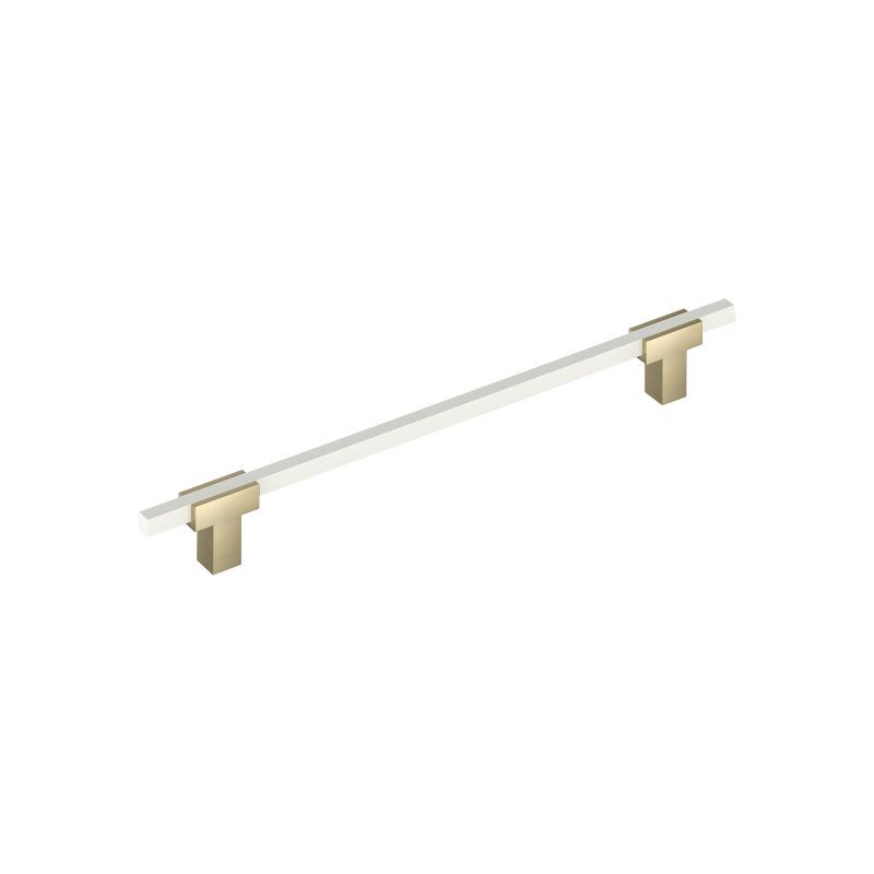 Urbanite Golden Champagne and White Cabinet Pull