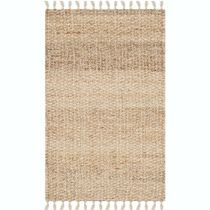 Natural Jute Handwoven Non-slip Round Area Rug