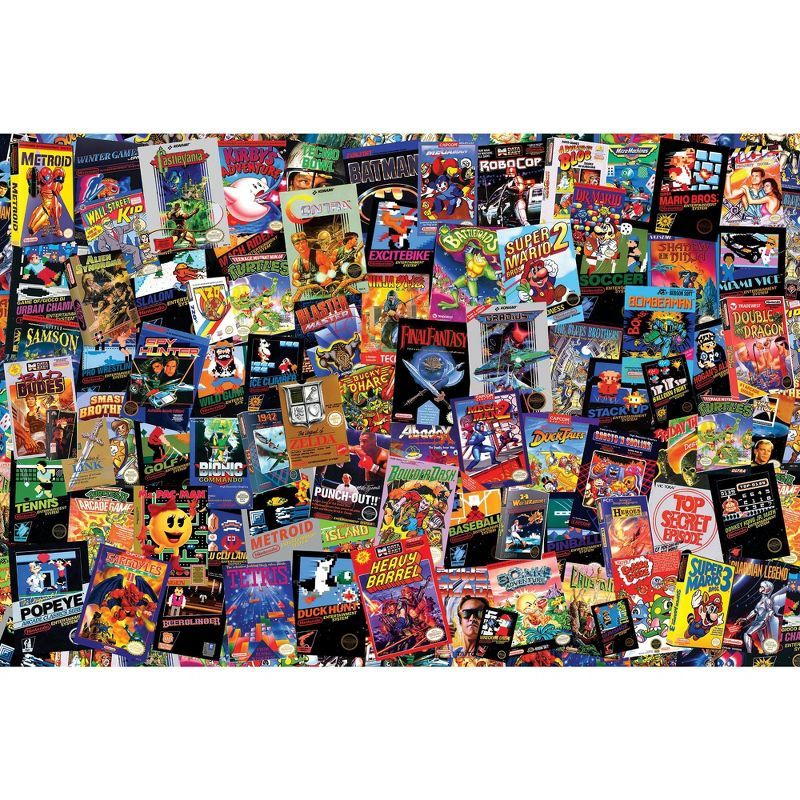 8-Bit Armageddon Retro Video Game 1000 Piece Jigsaw Puzzle