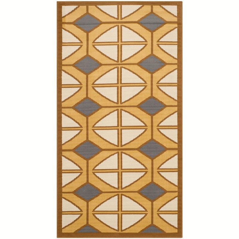 Hampton HAM510 Power Loomed Indoor/Outdoor Area Rug  - Safavieh