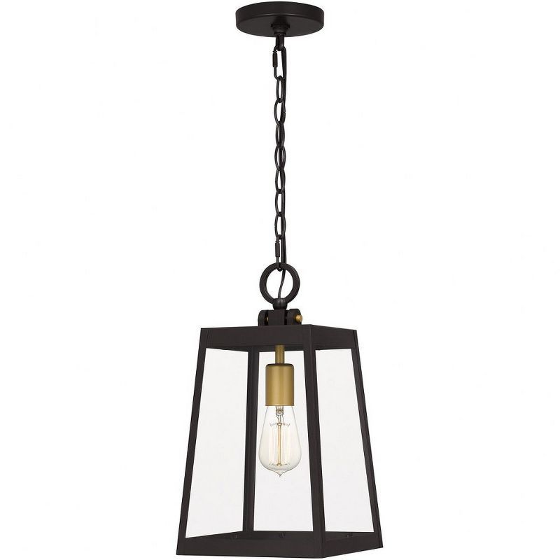 Amberly Grove Western Bronze and Brass Outdoor Pendant Light