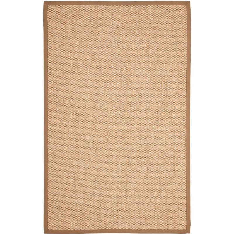 Natural Fiber 5' x 8' Sisal Area Rug with Border