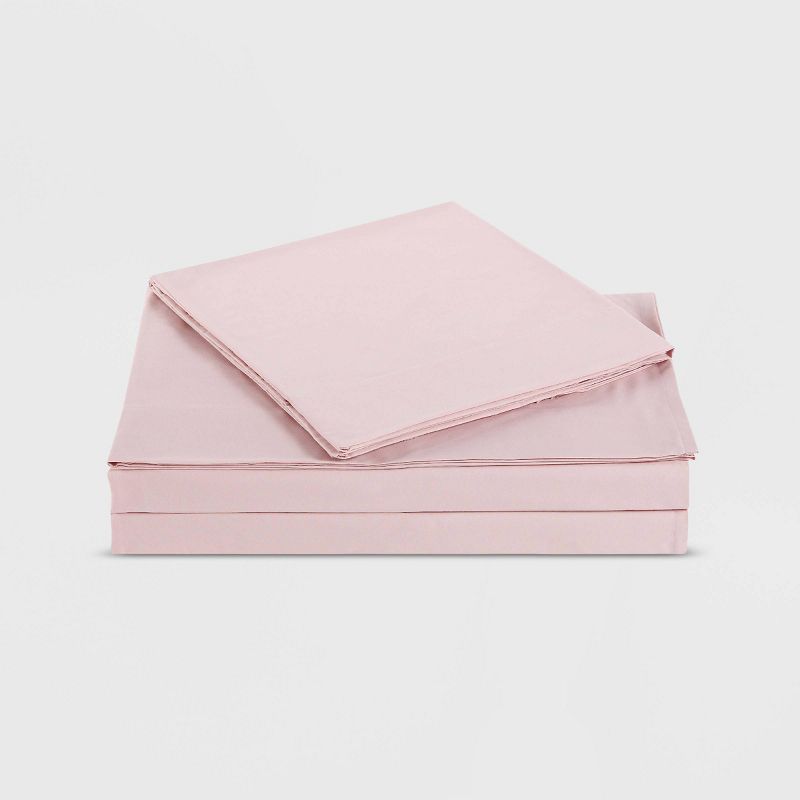 Blush Full Microfiber Kids Sheet Set, 4 Pieces