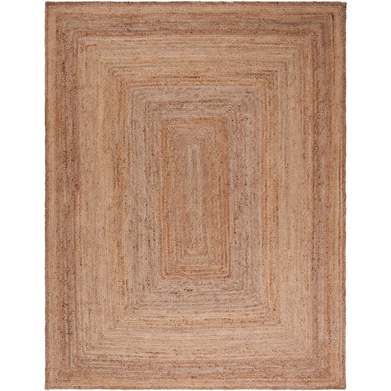Natural Jute Handmade Flat Woven 6' x 9' Area Rug