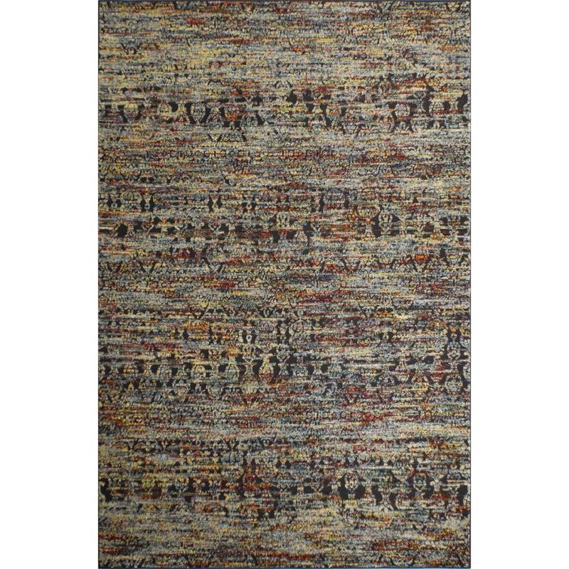 Windswept Multicolor Synthetic 5' x 7' Area Rug