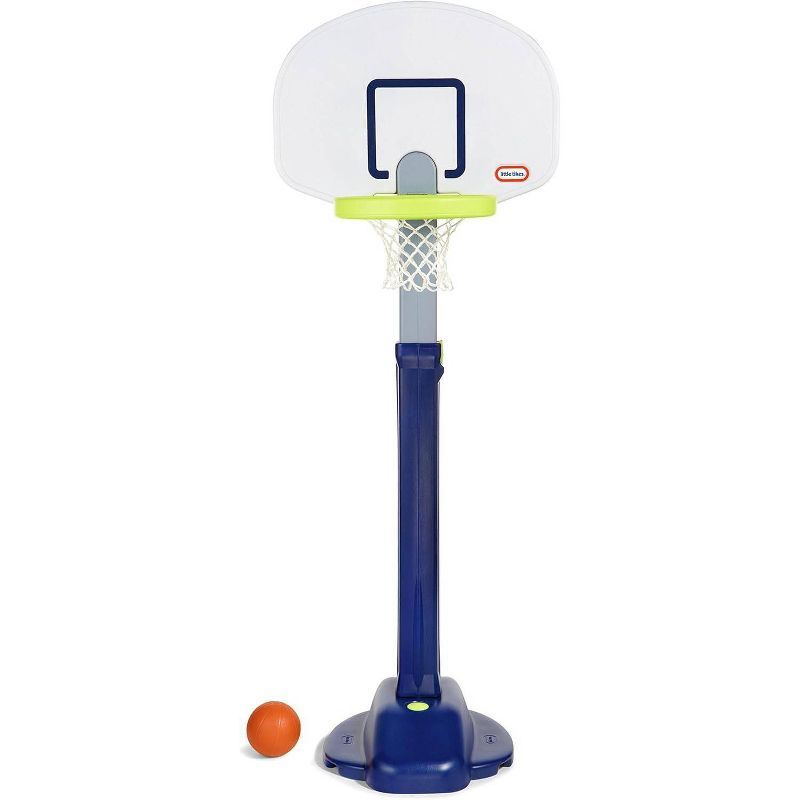 Little Tikes Adjustable Blue and Green Basketball Set