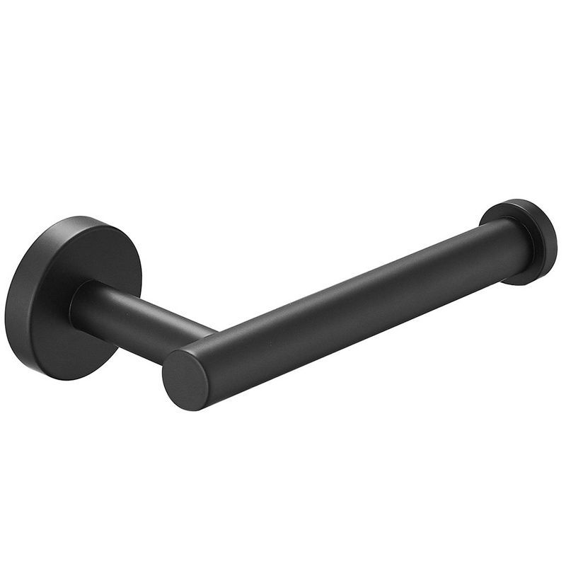 Matte Black Stainless Steel Wall Mounted Toilet Paper Holder