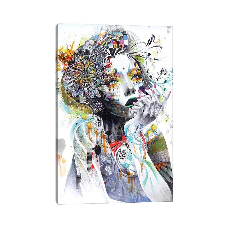 Circulation by Minjae Lee Colorful Abstract Canvas Art