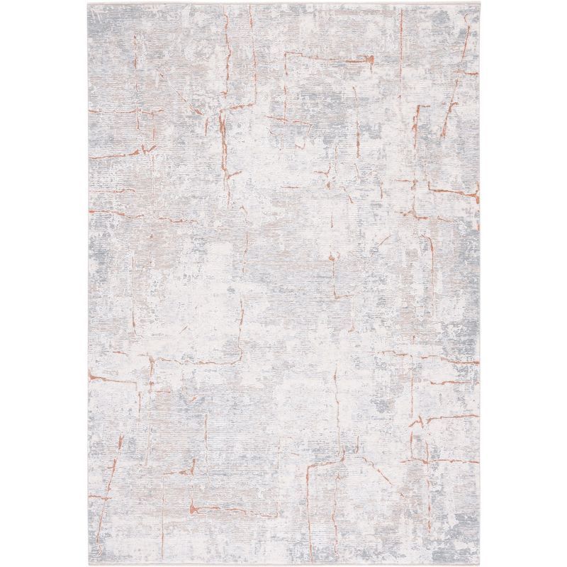 Hand-Knotted Serenity Blue 4' x 6' Viscose Area Rug