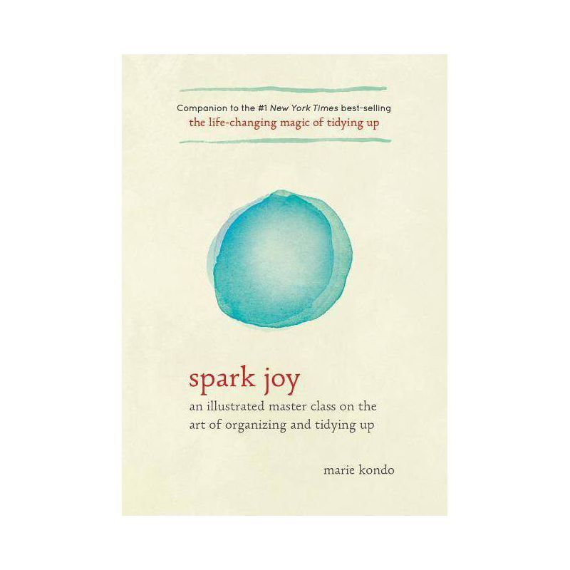 KonMari Joy-Sparking Hardcover Guide to Tidying and Organizing