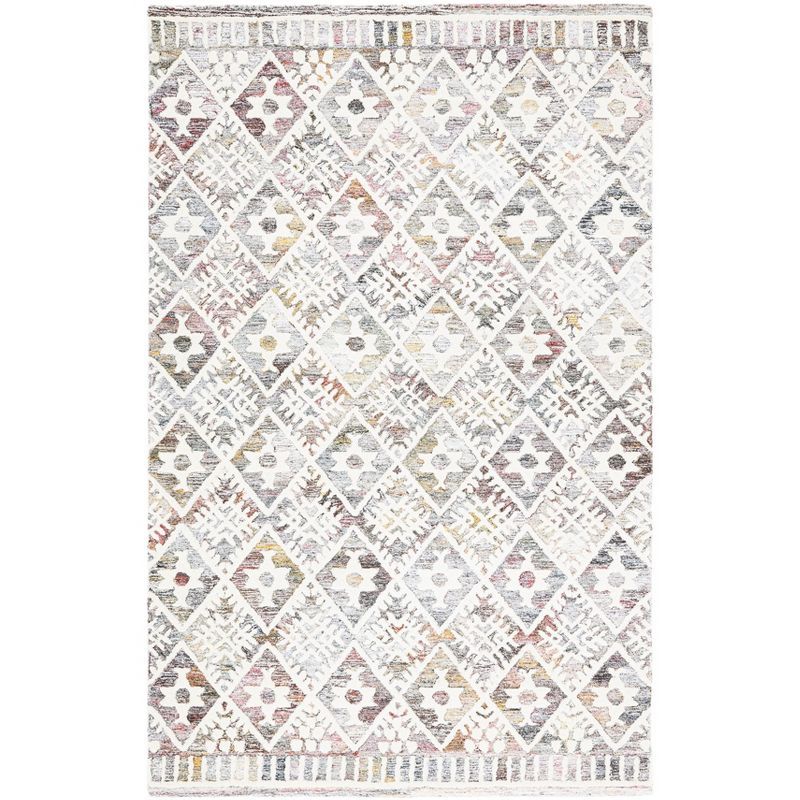 Ivory Elegance 59" Hand-Tufted Wool Area Rug