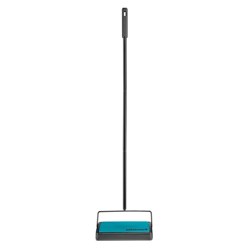 Bissell EasySweep Compact Cordless Floor and Carpet Sweeper, Teal