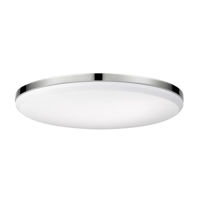 Ellington 14" Chrome LED Flush Mount Ceiling Light