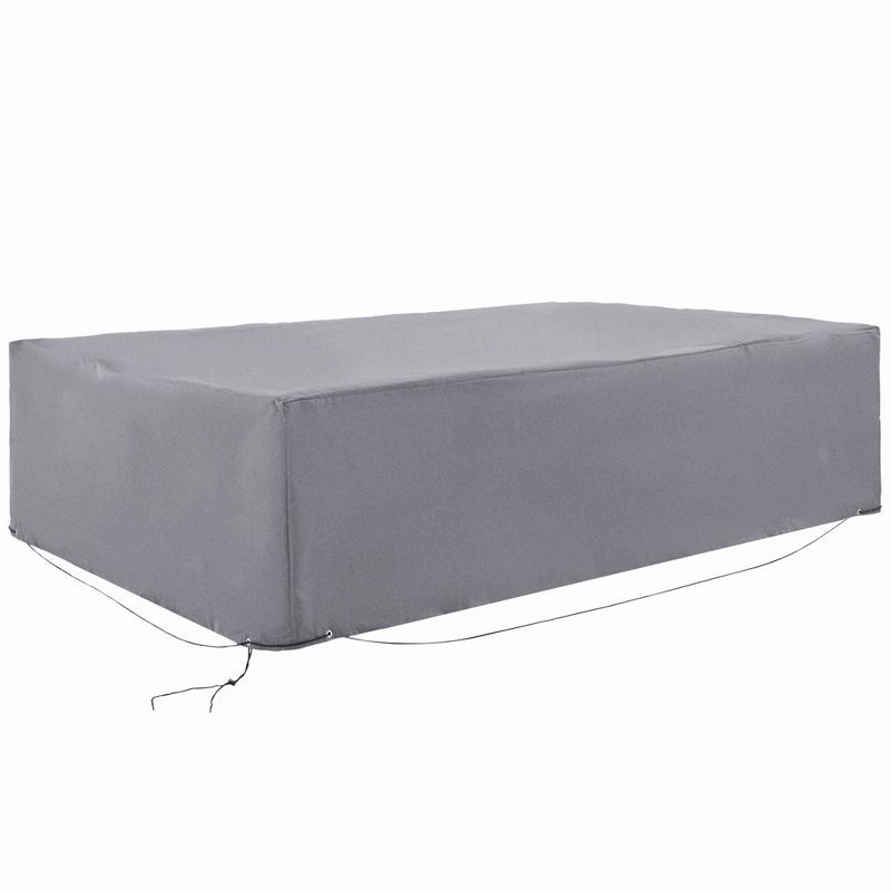 Gray Heavy Duty Waterproof Outdoor Sectional Sofa Cover