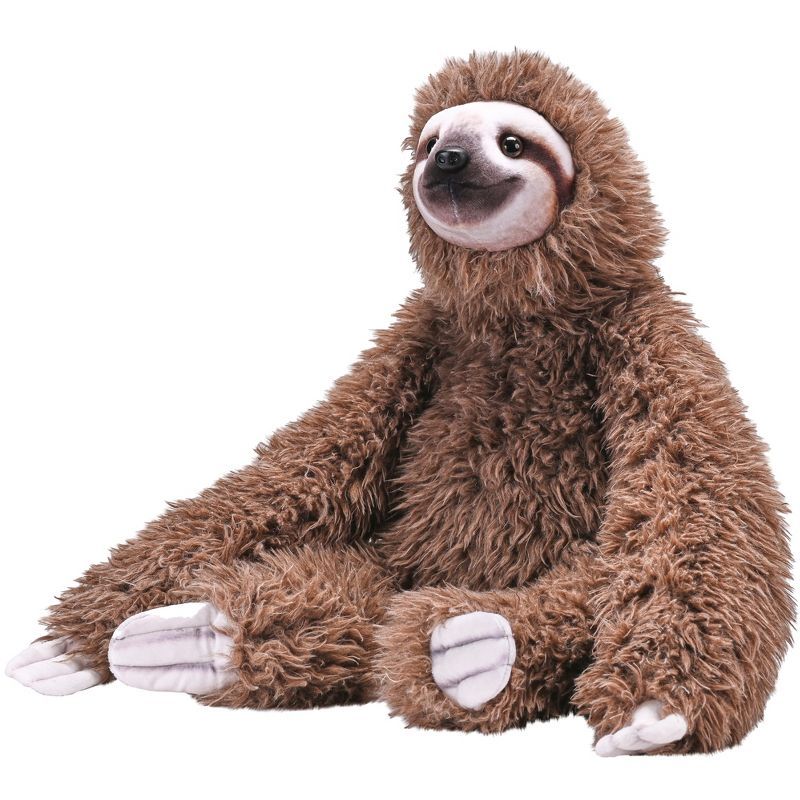 Wild Republic 15-Inch Brown Plush Sloth Toy