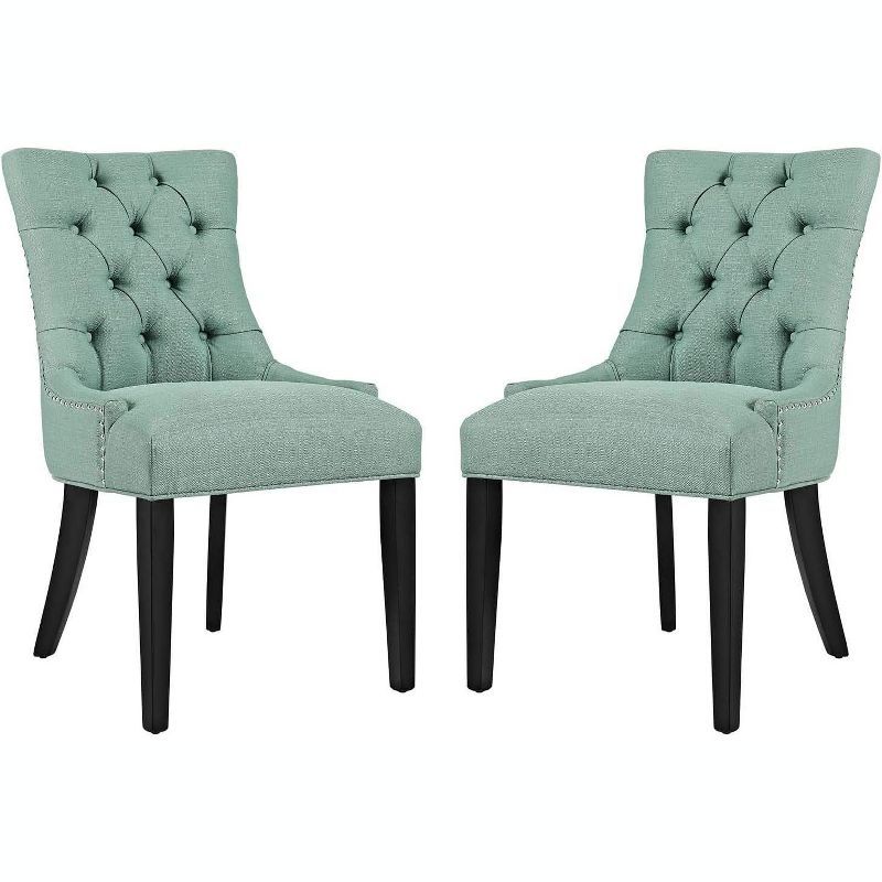 Laguna Tufted Upholstered Side Chair with Nailhead Trim
