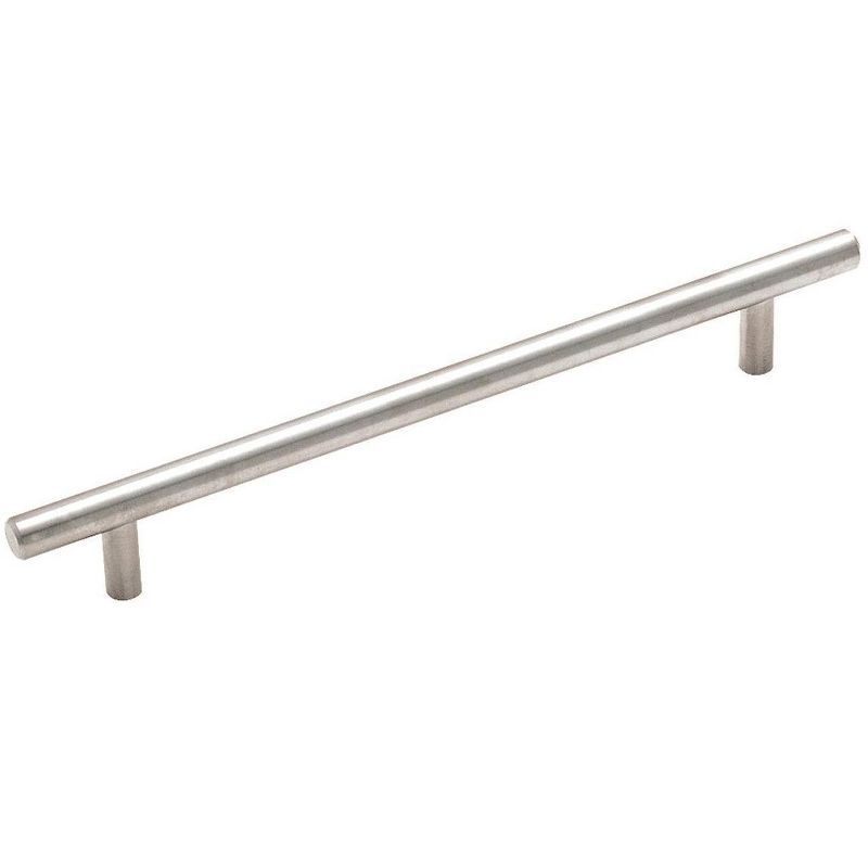 Stainless Steel 7-9/16 Inch Modern Bar Pull