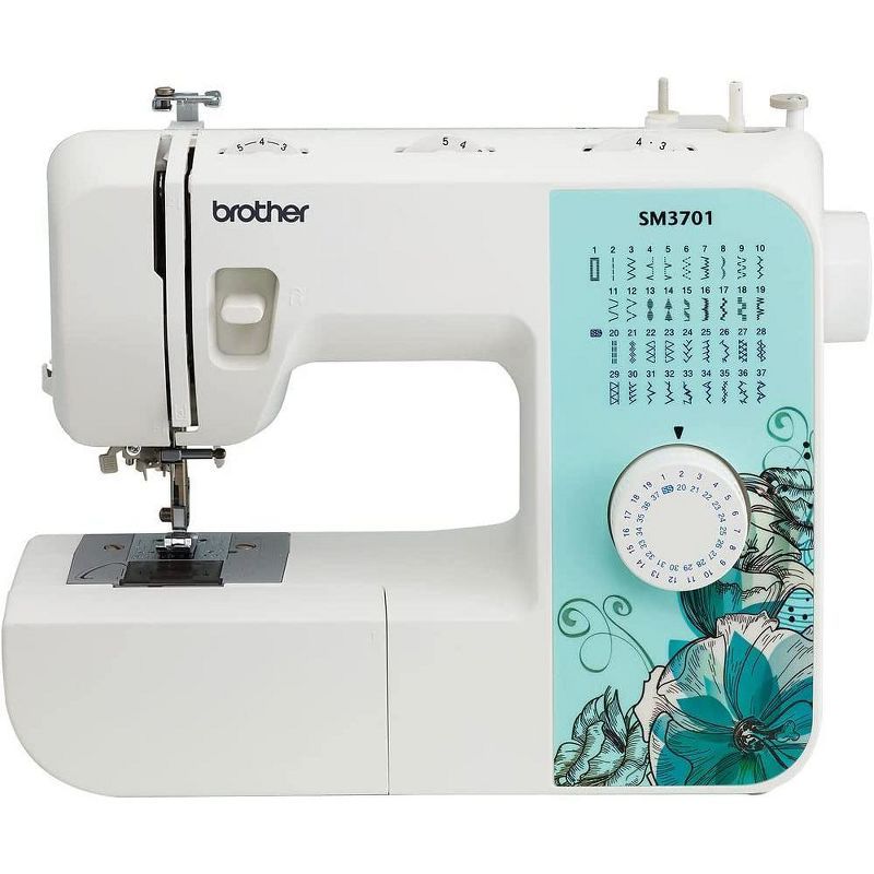 Brother SM3701 White Portable 37-Stitch Sewing Machine