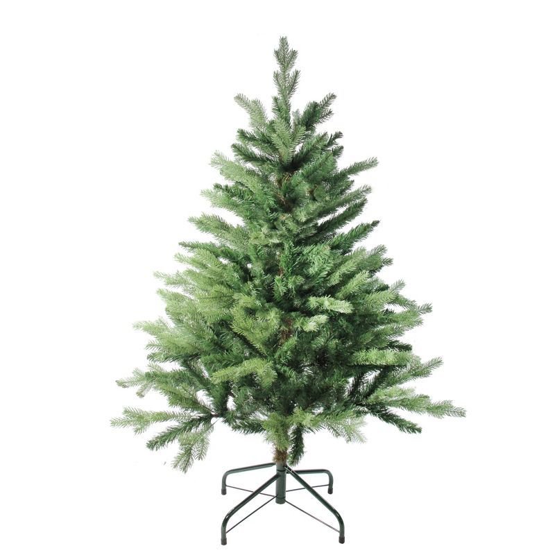 4' Green PVC Mixed Eden Pine Artificial Christmas Tree