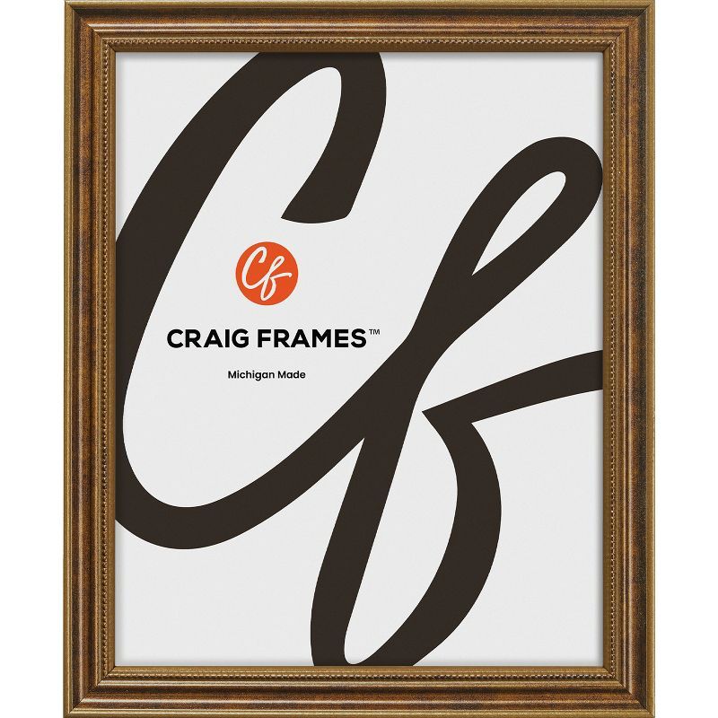 Stratton Ornate Bronze 12x18 Wall Picture Frame