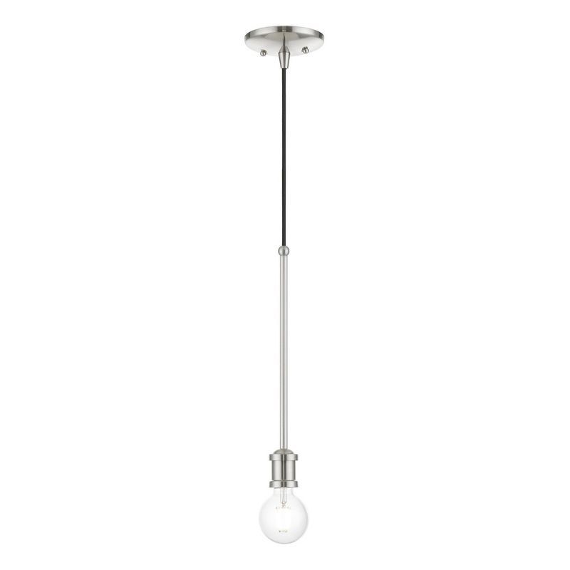 Lansdale Mini 21'' Brushed Nickel Indoor/Outdoor Pendant Light