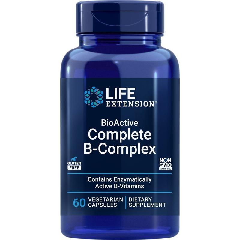 BioActive Complete B-Complex Vegetarian Capsules - 60 Count