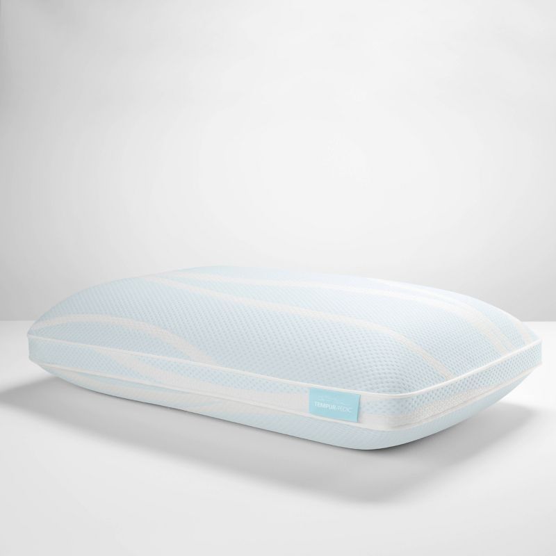 Tempur-Pedic Queen Light Blue Cooling Memory Foam Pillow