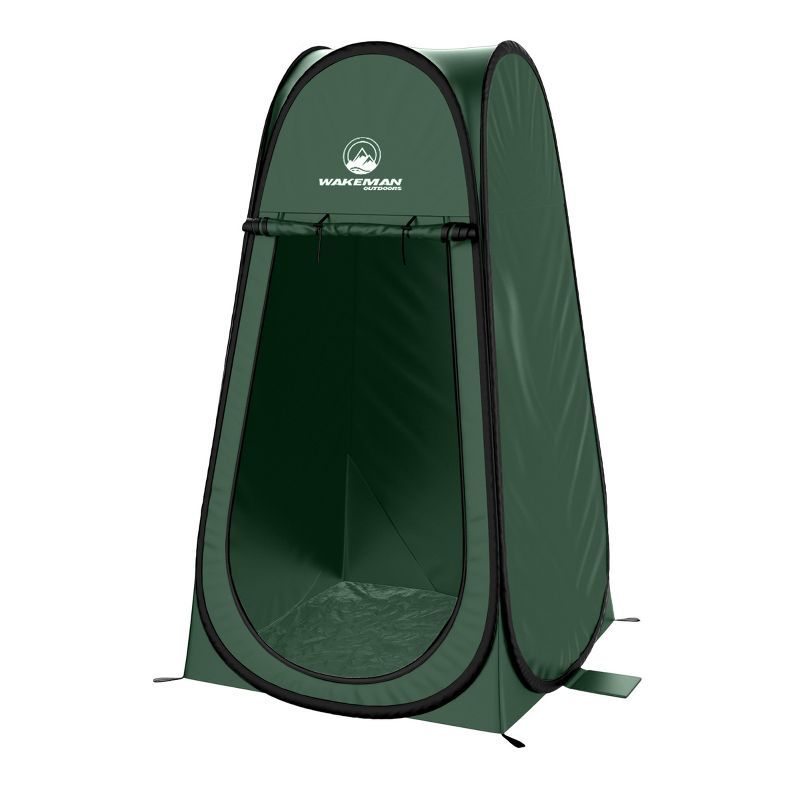 Green Pop-Up Privacy Tent with Aluminum Poles