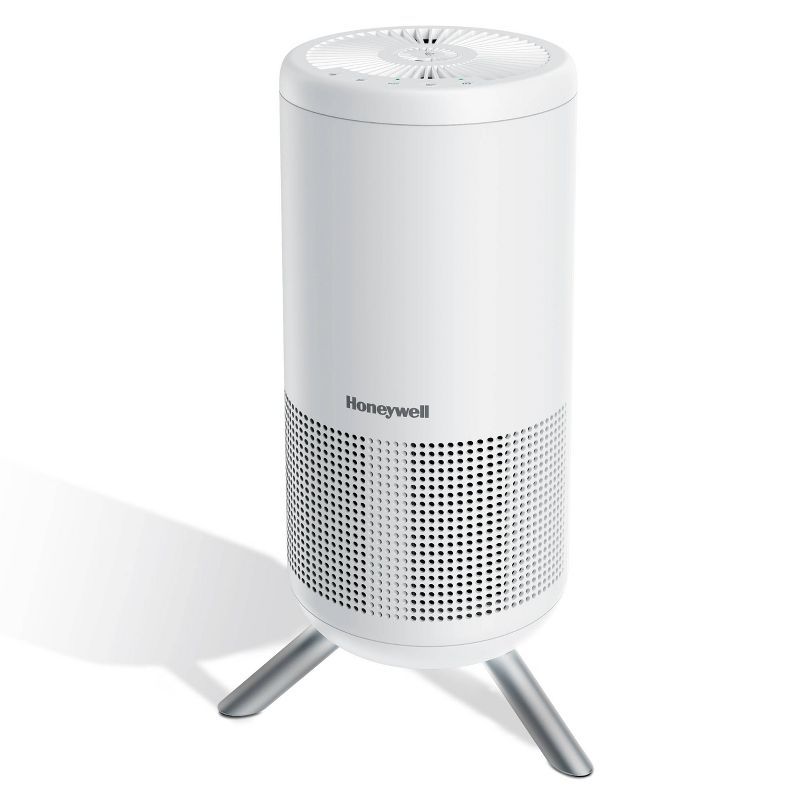 White HEPA Tower Air Purifier with Odor Absorbing Filter