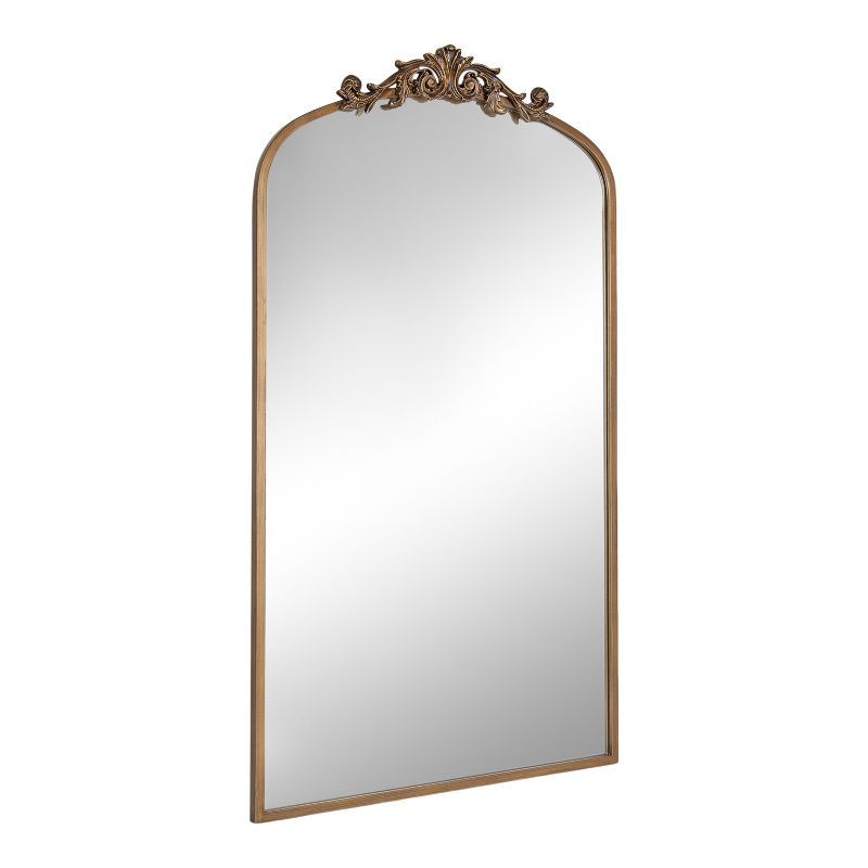 Arendahl Gold 24" x 42" Baroque Arch Wall Mirror