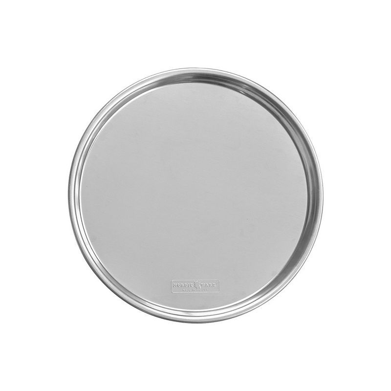 15-Inch Silver Aluminum Traditional Pizza Pan