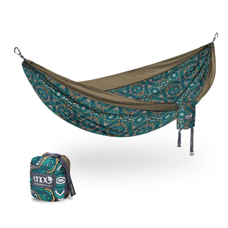 DoubleNest Roots Studio Special Edition Hammock with Carabiners