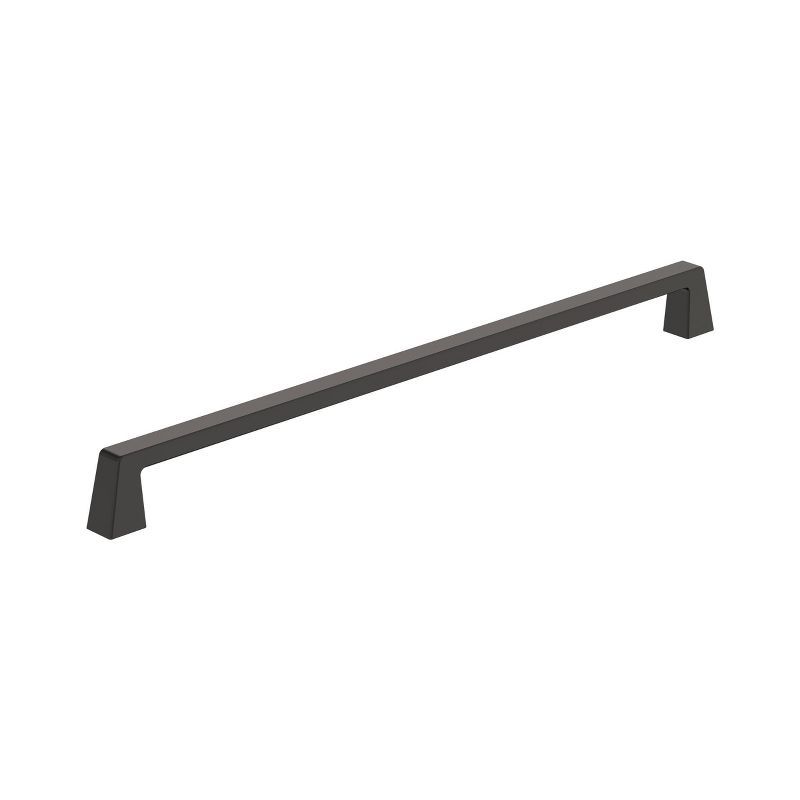 Modern Black Bronze Cabinet Drawer Pull with Mounting Hardware