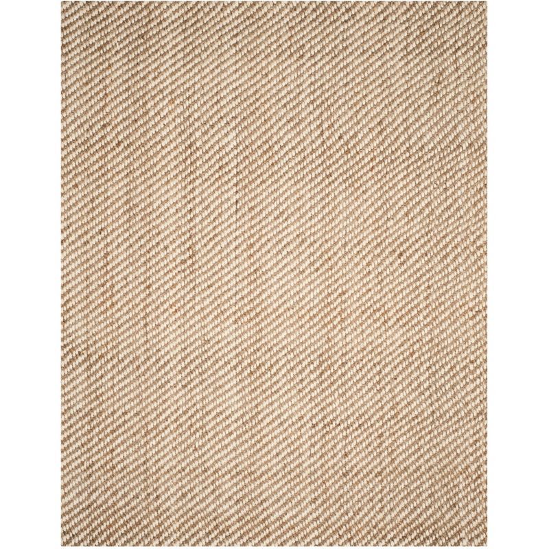 Natural Jute and Sisal Flat Woven 8' x 10' Rug