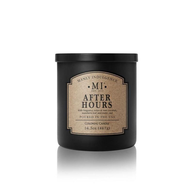 16.5 oz Black Soy Scented Jar Candle