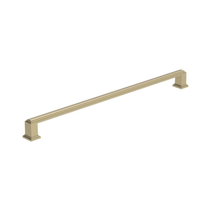 Golden Champagne 12-5/8" Matte Cabinet Bar Pull with Mounting Hardware