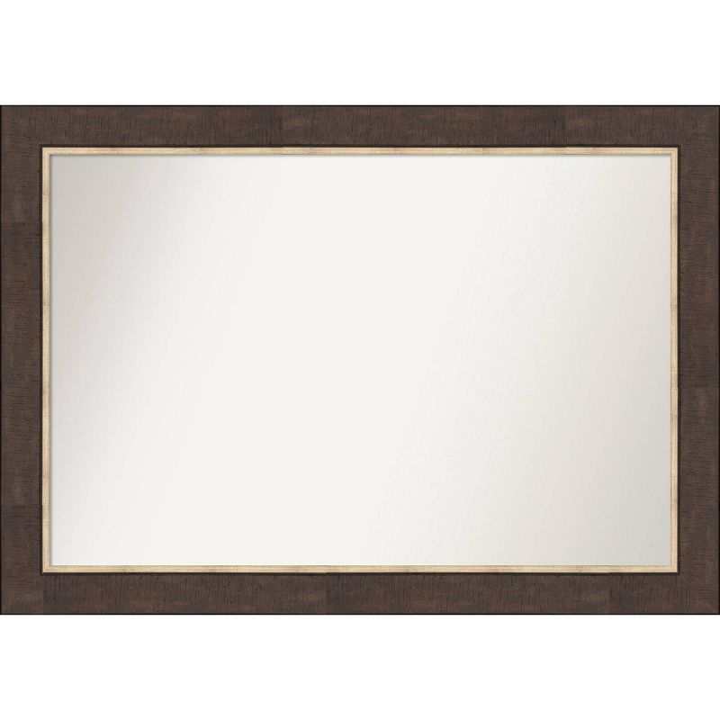 48" Rectangular Bronze Vanity Mirror with Polystyrene Frame