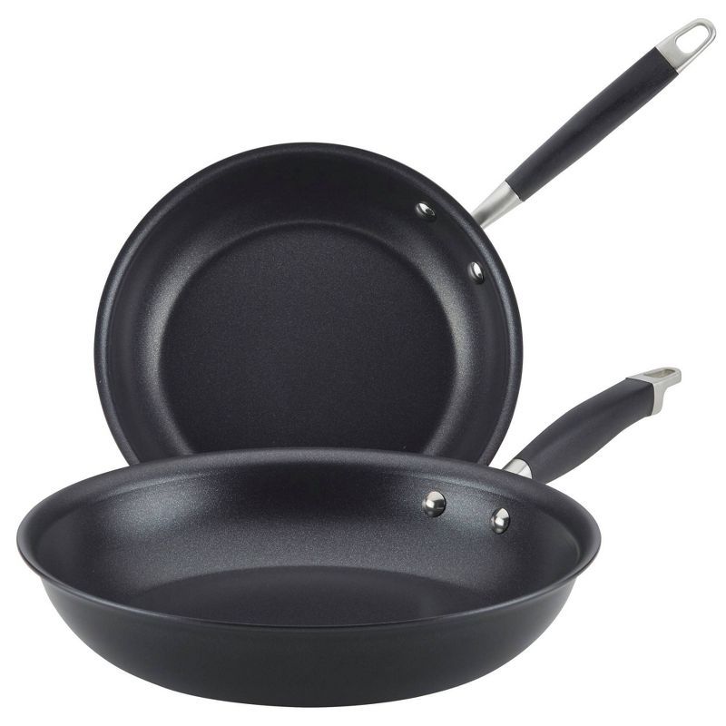 Onyx Aluminum Nonstick Frying Pan Set with Ceramic Coating, 2-Piece