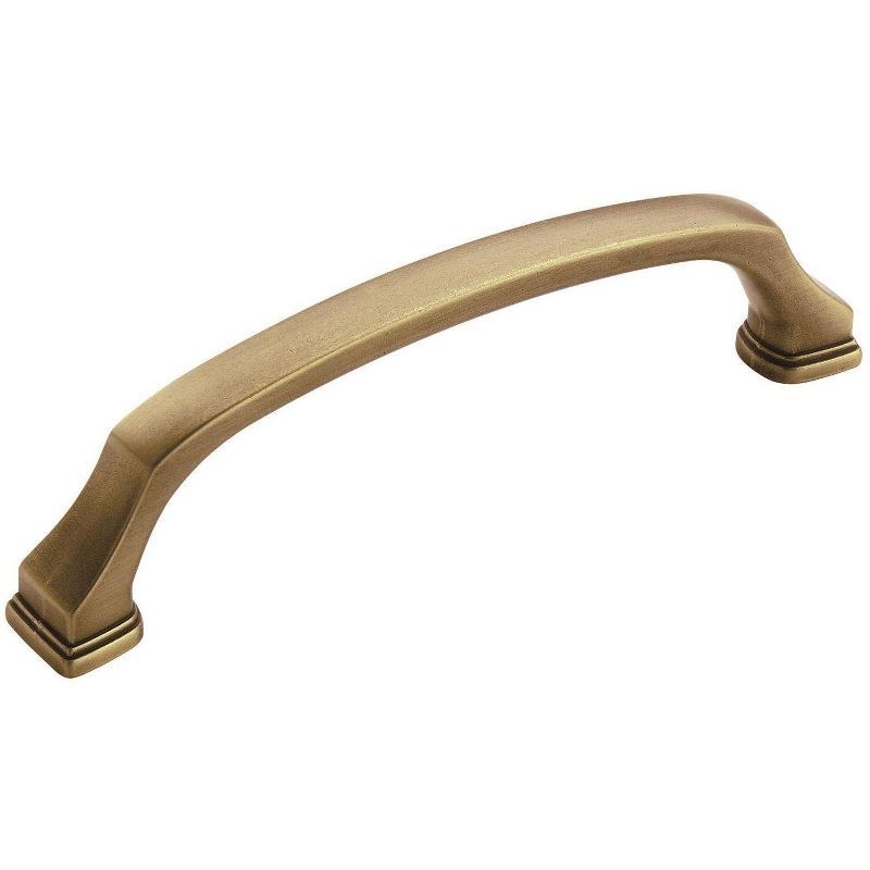 Gilded Bronze Traditional Cabinet Pull with Mounting Hardware