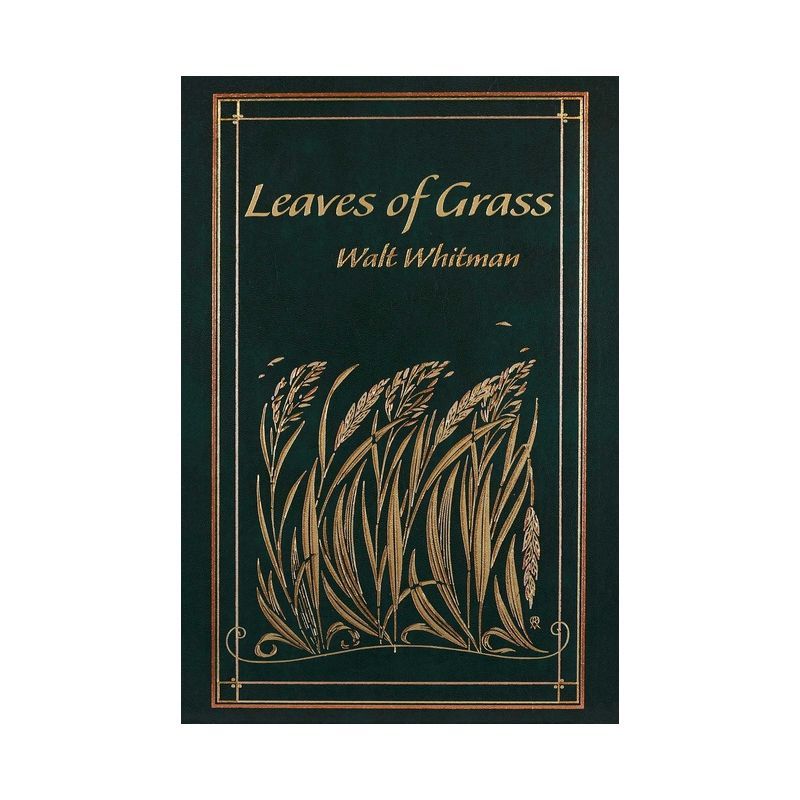 Leaves of Grass Leather-Bound Hardcover Poetry Collection